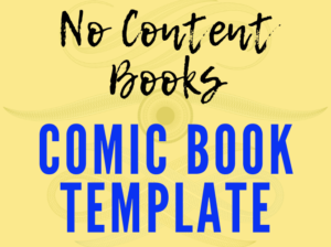 no content book templates